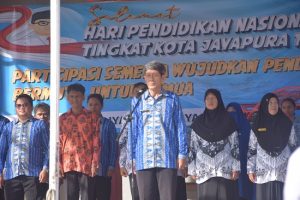 Upacara Hari Pendidikan Nasional, 2 Mei 2025 di Lapangan SMA Muhammadiyah Kota Jayapura